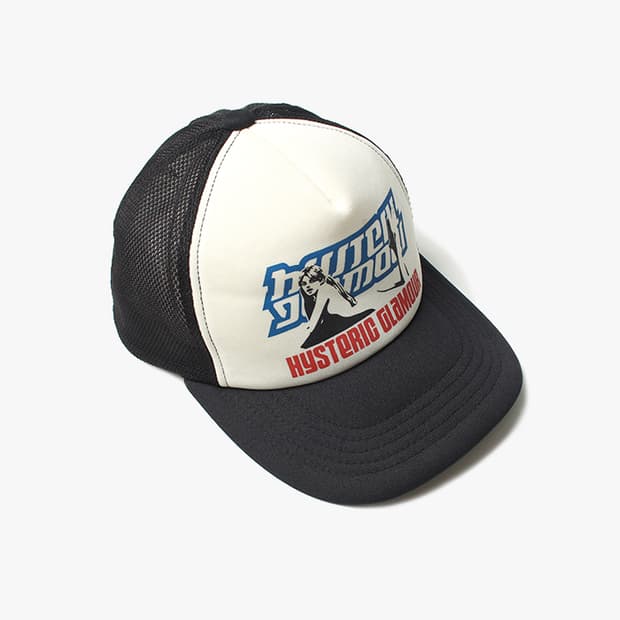  HYSTERIC GLAMOUR "White Mesh Cap"