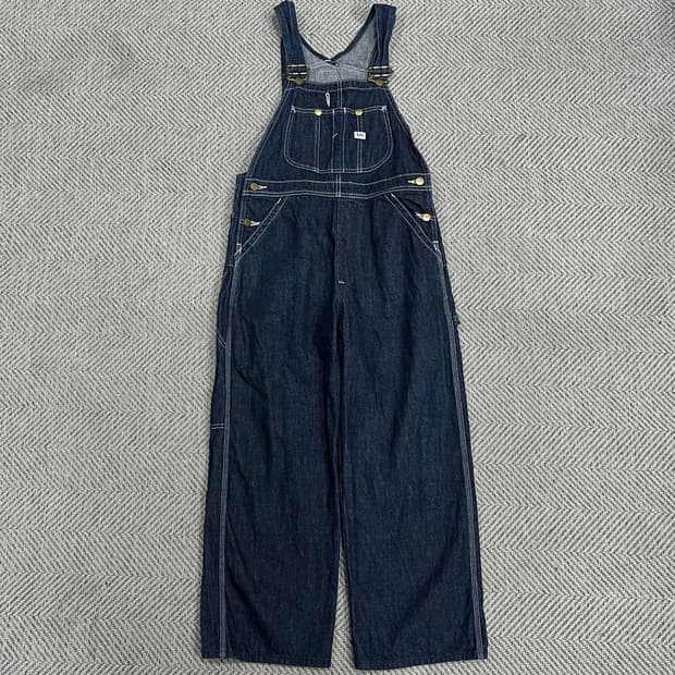 리 오버롤 데님팬츠 v0910