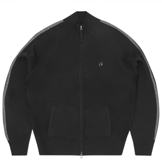 Corteiz vvs knit zip up fleece
