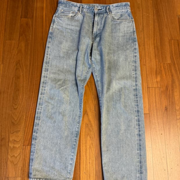 카키스 데님 팬츠 연청