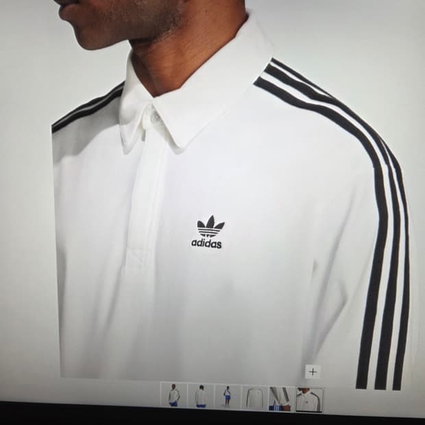 아디다스 삼선 폴로 긴팔티