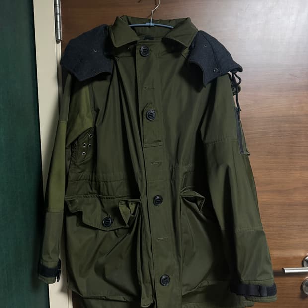 비헤비어 밀리터리 파카