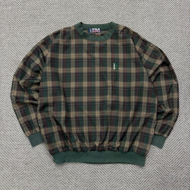 PGA TOUR 체크패턴 웜업 v2885