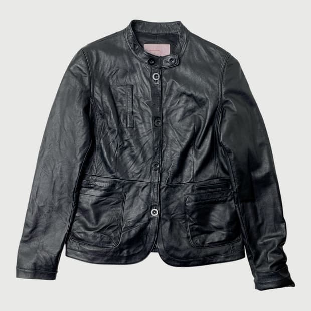 [77/정품] llda miwha hong 양가죽 자켓