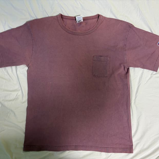 챔피온 T1011 티셔츠 핑크