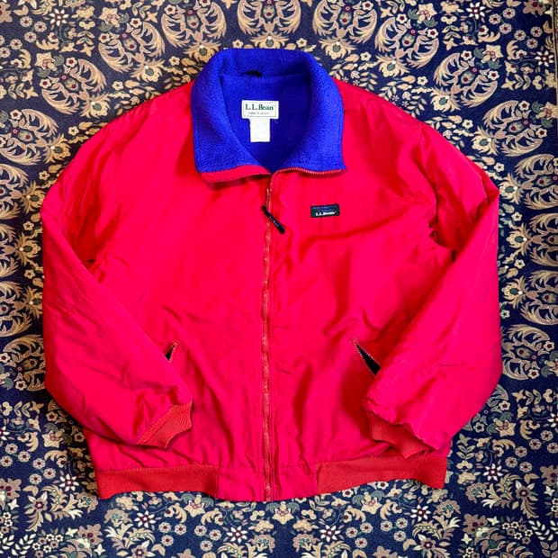 80s 엘엘빈 웜업자켓