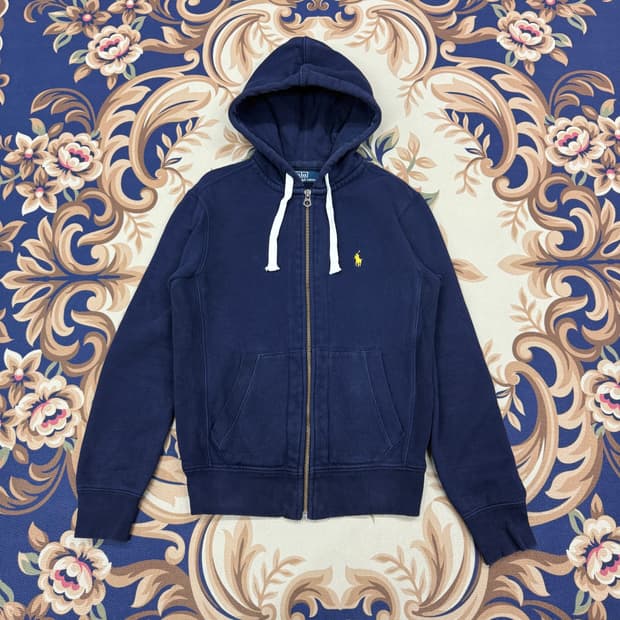 (S)폴로 랄프로렌 후드집업티셔츠(네이비)