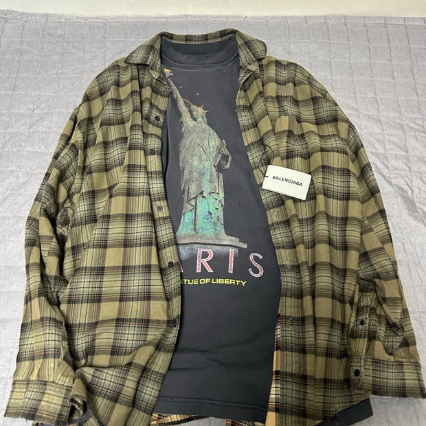 [2] 발렌시아가 파리스 리버티 레이어드 셔츠