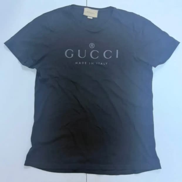 구찌 남성 반팔 블랙 gucci
