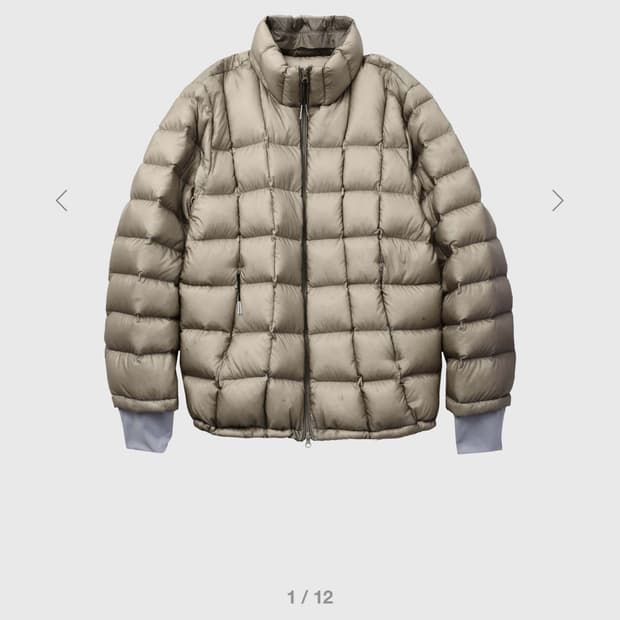 (새제품)modular light goose puffer khaki 1