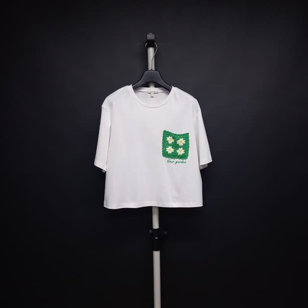 플라스틱아일랜드  춘하추 루즈핏 숏 티셔츠 44-66
