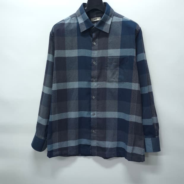 닥스(DAKS) 플란넬 큐브 체크셔츠 (남성100)