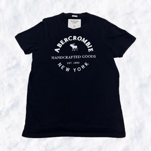 아베크롬비 네이비 반팔