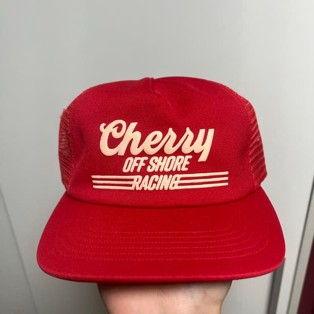 [free] cherryla 메쉬캡 레드