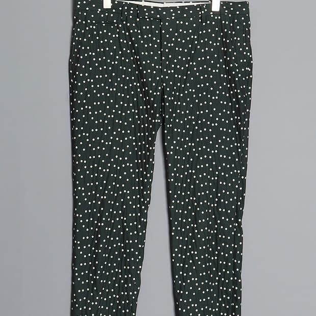 BRIAN DALES ITALY Dot Ankle Slacks (32)