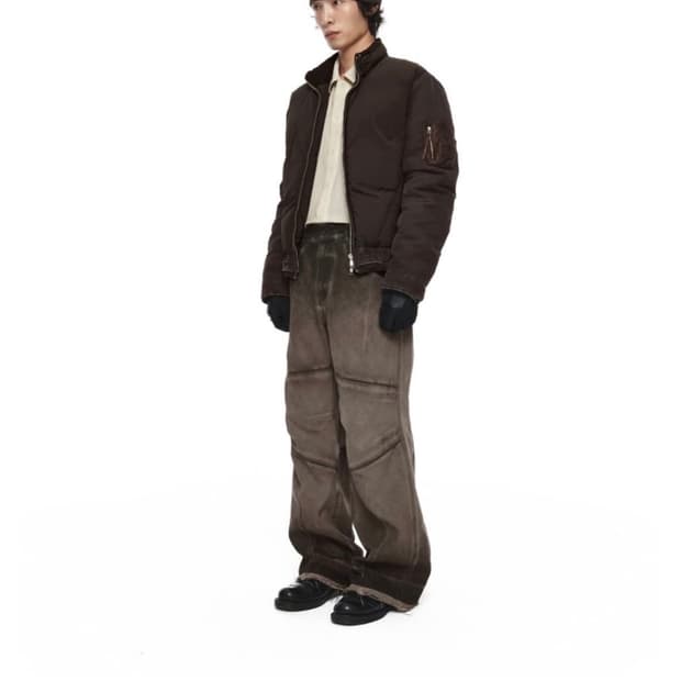 Xlim EP.8 01 TROUSERS : WASHED BROWN