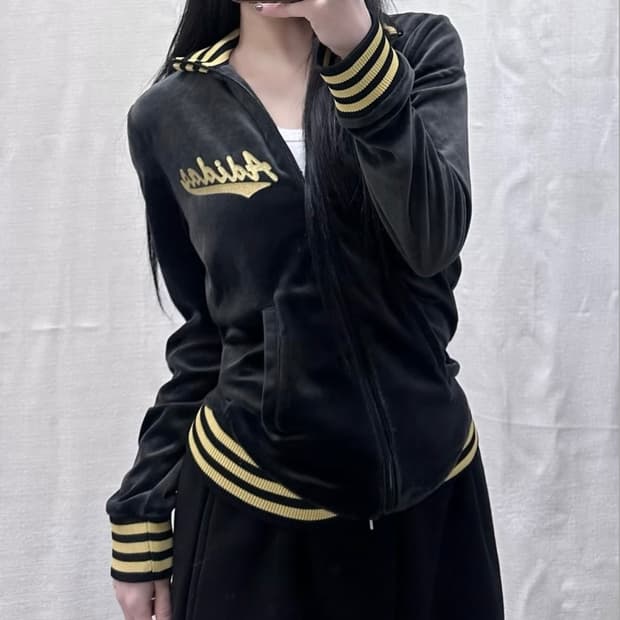 아디다스 벨벳 져지 저지 자켓 아우터 팔아요!