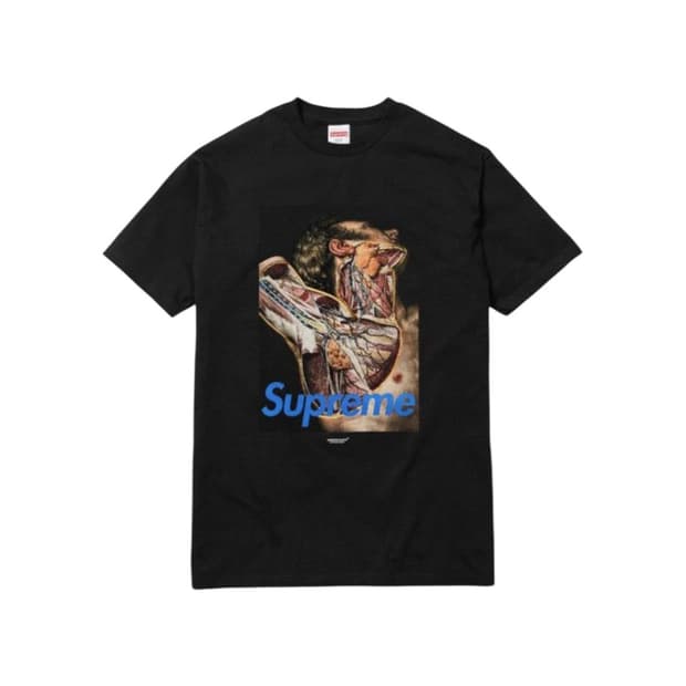 슈프림 언더커버 16FW 아나토미 티셔츠 XL