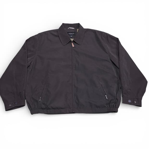 2XL 런던포그 다크그레이 워싱 블루종 스윙탑자켓