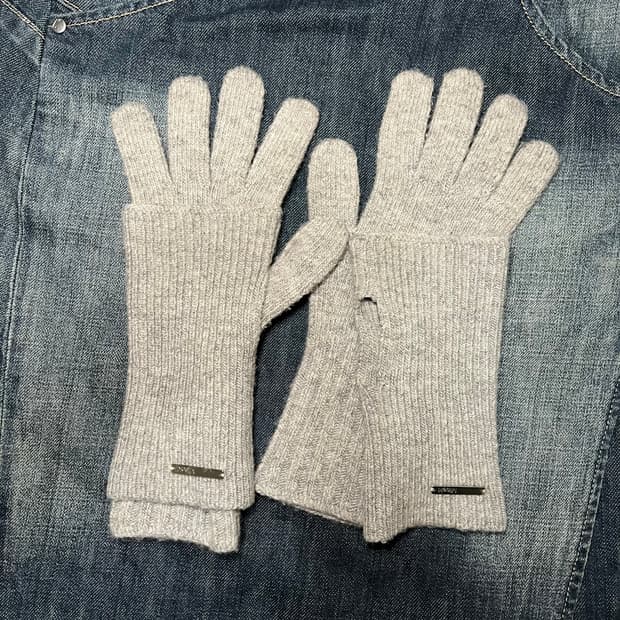 Miseki Seoul 미세키 서울 워머 니트 장갑 그레이