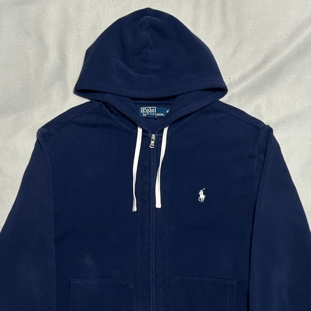M 폴로랄프로렌 네이비 후드 집업