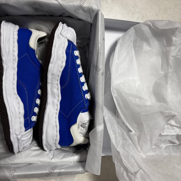 <새상품>메종 미하라 야스히로 블레이키 cl 블루 41