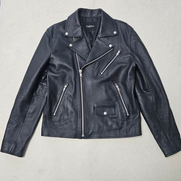 L 도프제이슨 남성 양가죽 라이더 자켓