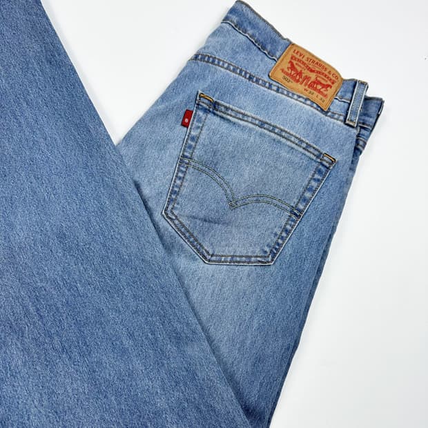 리바이스 502 오리지널 연청 데님 팬츠 (32인치)