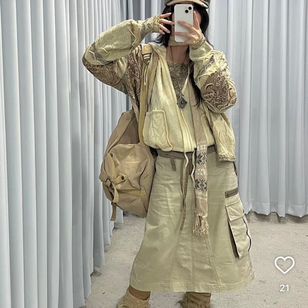 선가든파티 코디 세트