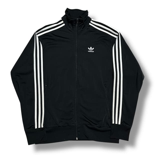 Adidas 파이어버드 블랙 트랙탑 져지