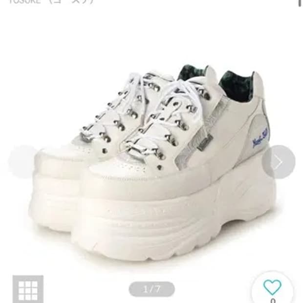 요스케 9cm 화이트 멀티 색상 36사이즈 