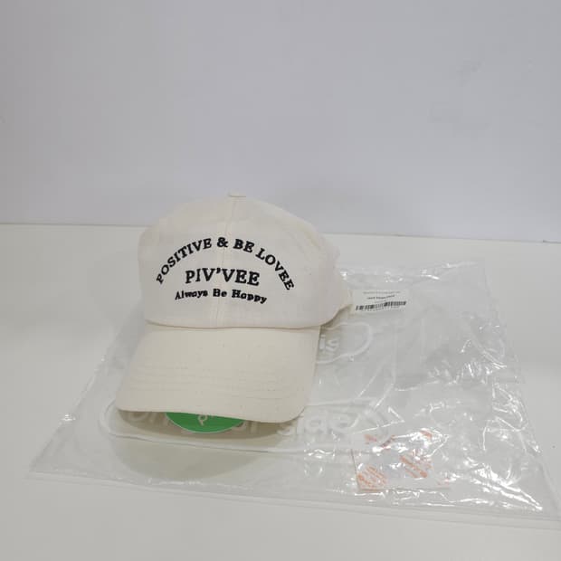 피브비 pivvee 볼캡 샌드베이지 새상품