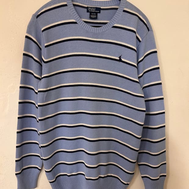 폴로 랄프로렌 스트라이프 니트 XL