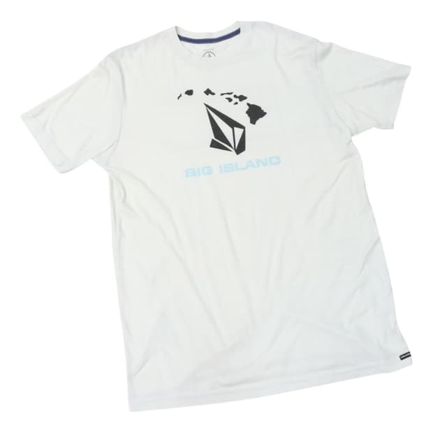 Volcom 볼컴 빈티지 빅 아일랜드 하와이 그래픽 티셔츠 (L)