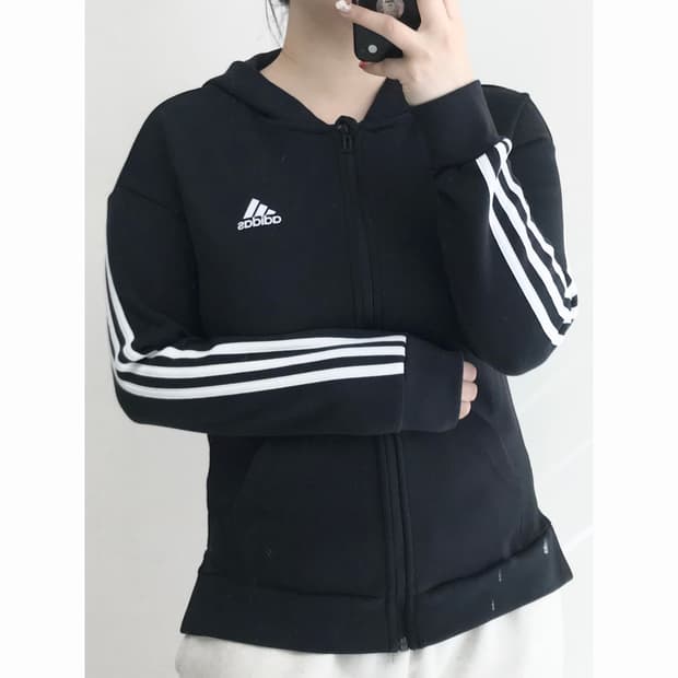 아디다스 트레이닝 후드집업 160