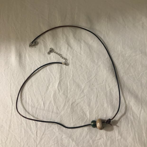 vintage ring necklace