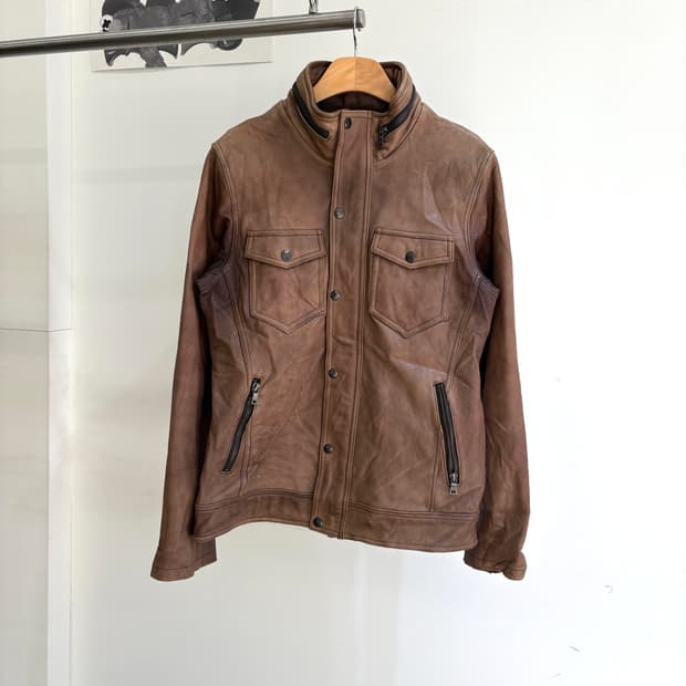 VINTAGE 레더자켓