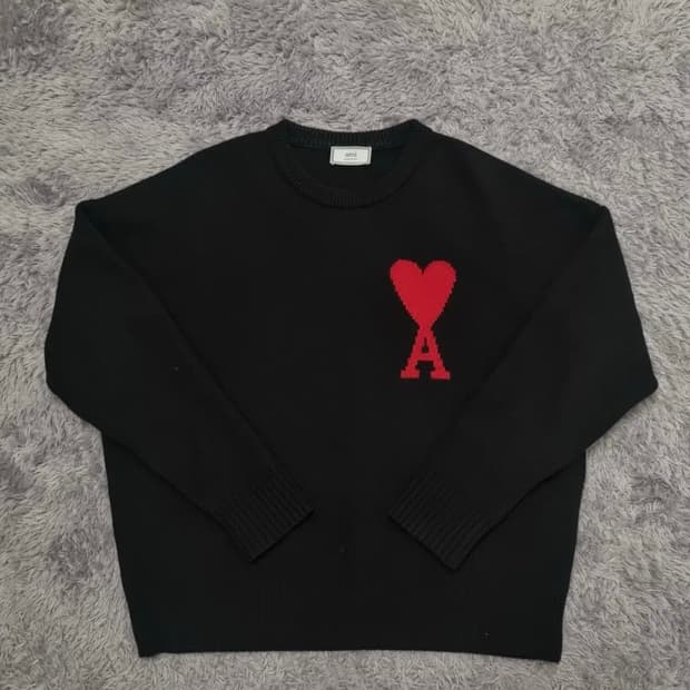 [정품/M] 아미 인타르시아 니트 새상품