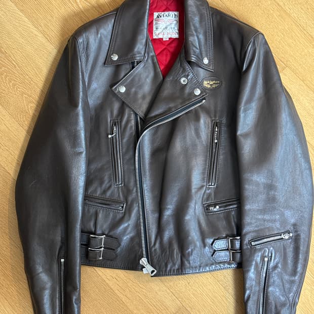 391 lightning dark brown horsehide