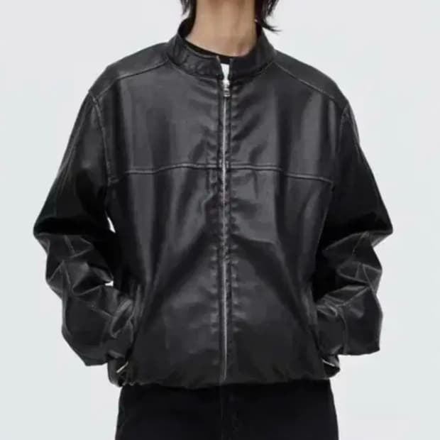 플리즈프로젝트 레더자켓