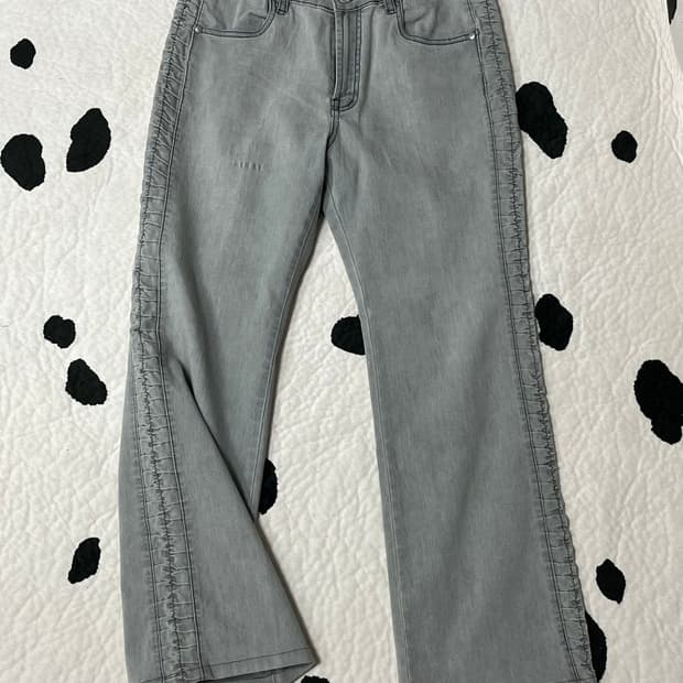 Fiac grande crop bootscut pants