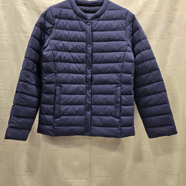 라코스테 여성 경량 패딩 네이비 34(44~55)