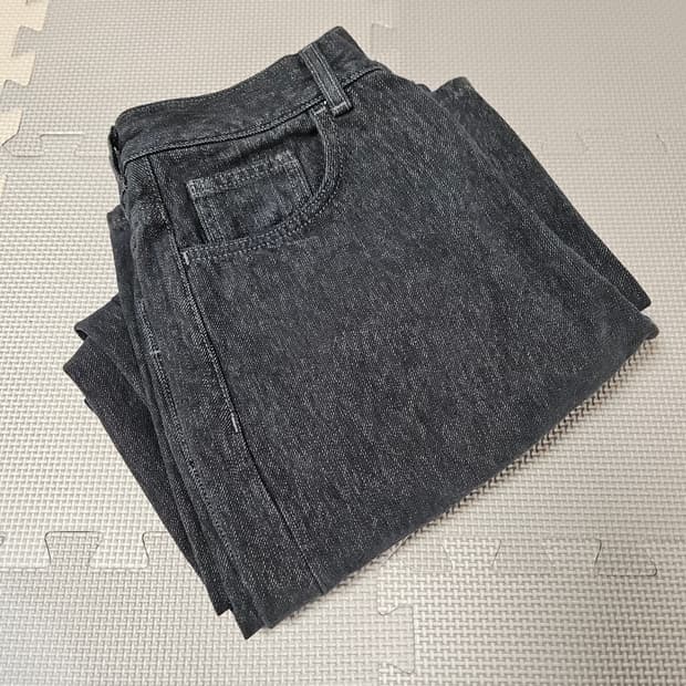 Cos 코스 릴랙스드 와이드 레그진 44