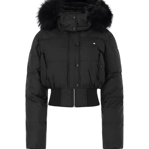 [실사O] 페일제이드 소프트 퍼 후디드 푸퍼 자켓 블랙