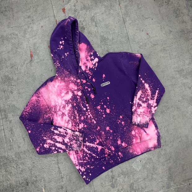 디키즈x아웃도어 다잉 커스텀 후드티