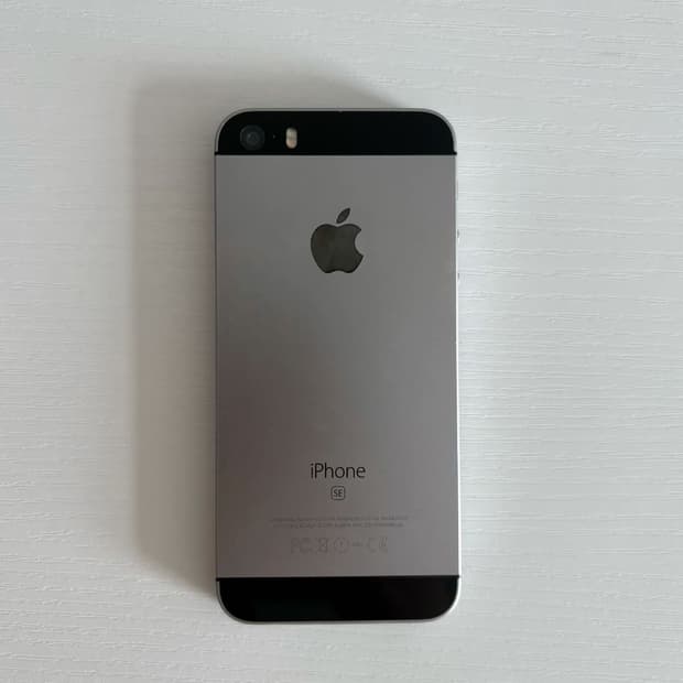 아이폰 SE1 스페이스그레이 16GB 공기계