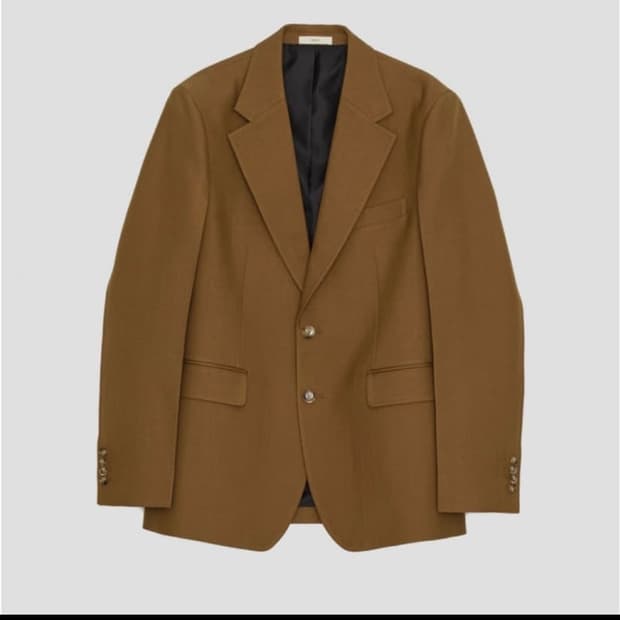 렉토 싱글 브레스트 버진울 자켓