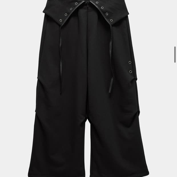 에트오소메Double Rib Pintuck Pants