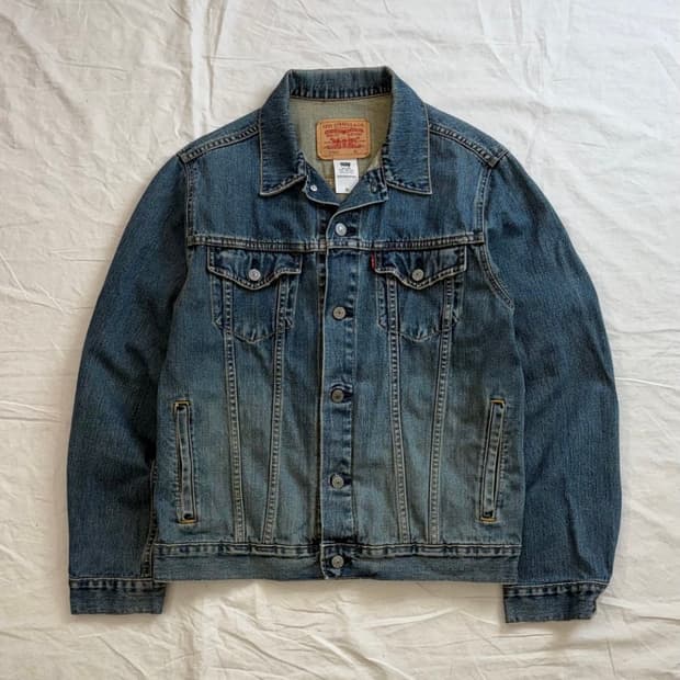 리바이스 57511타입3 워싱 트러커 자켓 