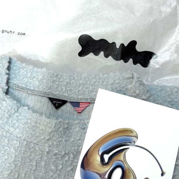 [3] gnuhr Wool Shag Sweater